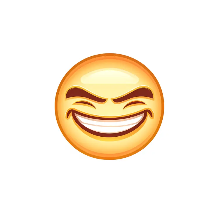 Smiling Emoji Face Expression