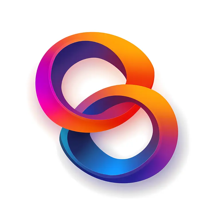 Colorful Interlocking Rings
