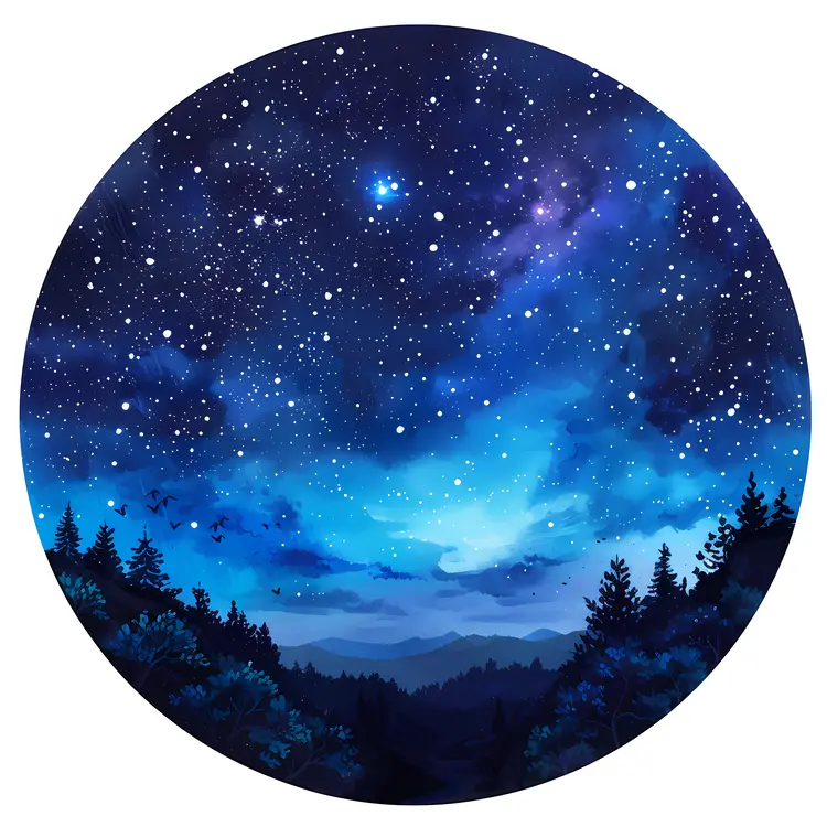 Starry Night Sky