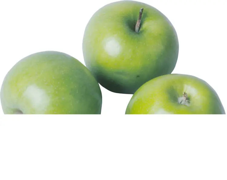 Three Green Apples