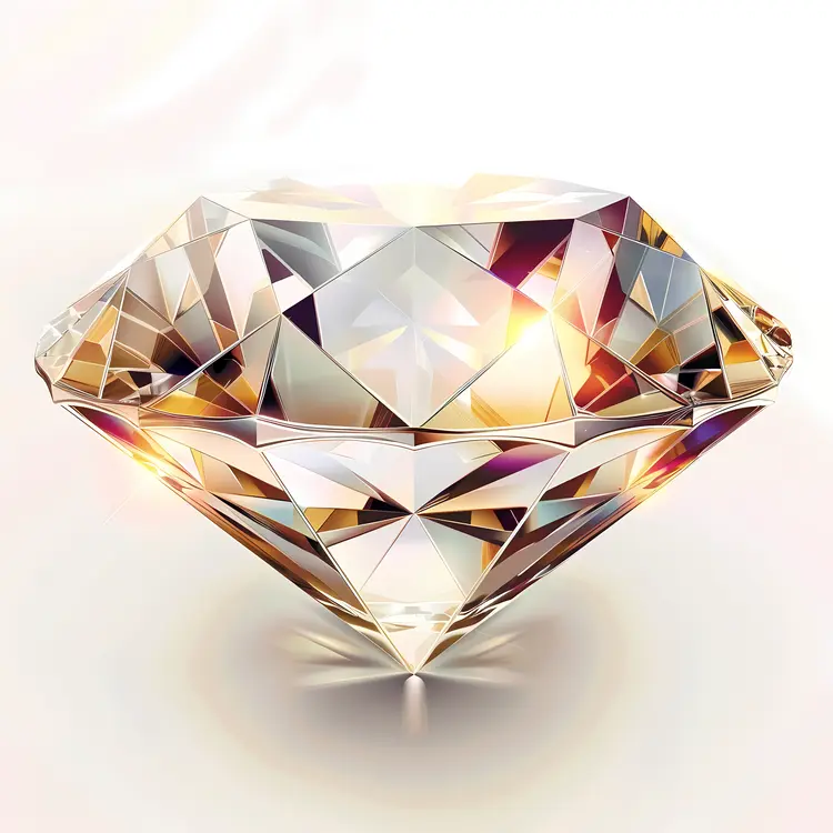 Sparkling Diamond Jewel