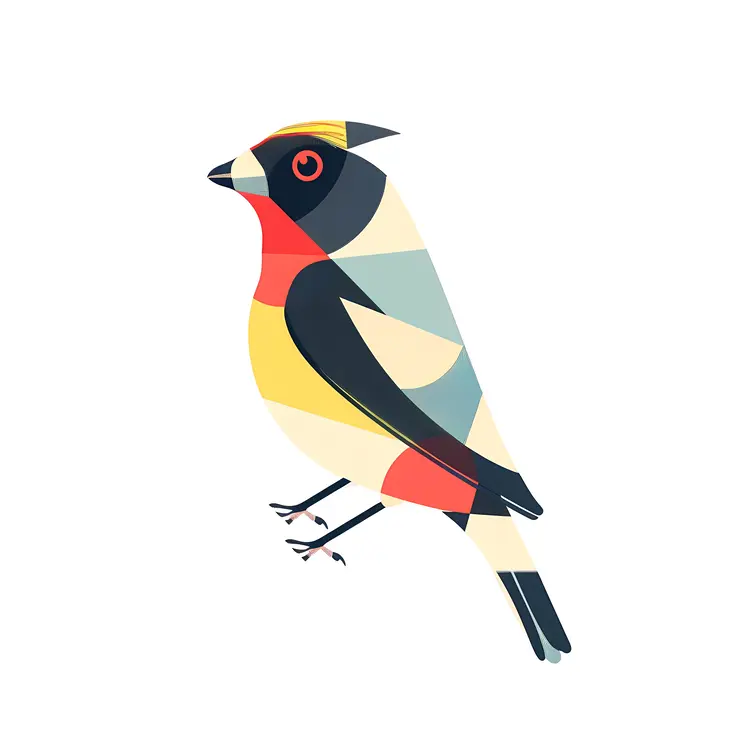 Colorful Bird Illustration