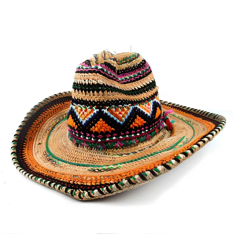 Woven Mexican Sombrero