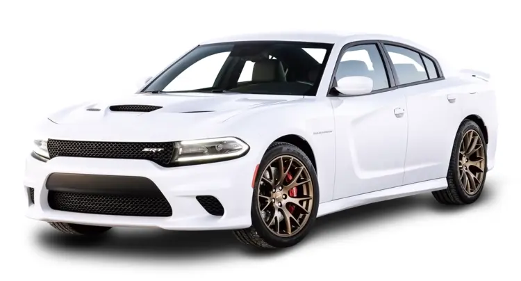 White Sedan with Modern Design