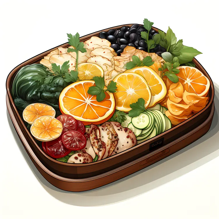 Healthy Food in a Container