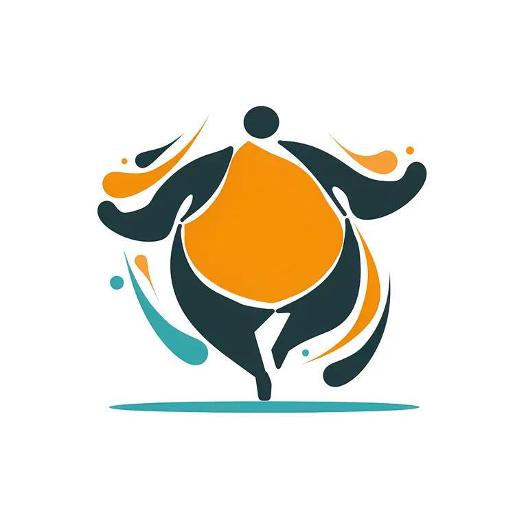 Abstract Person Illustration