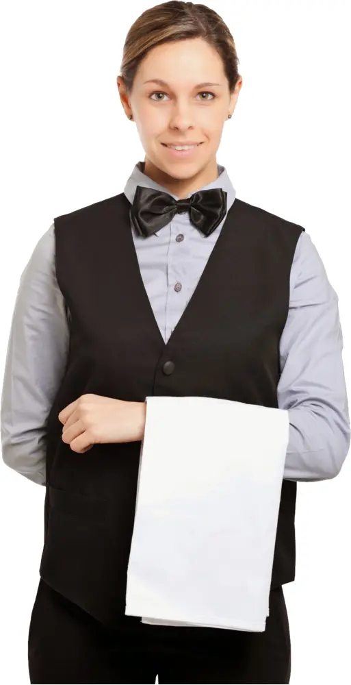 Waitress with Bow Tie