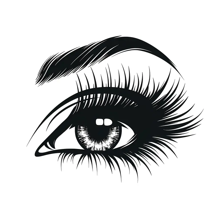 Detailed Eye Illustration