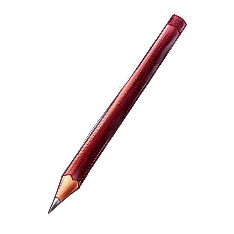 Red Pencil for Drawing