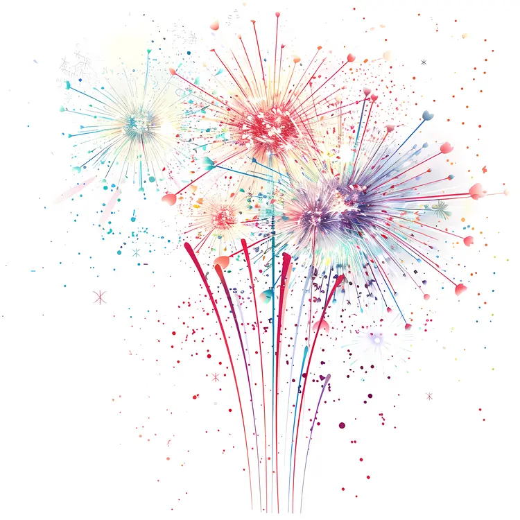 Colorful Dandelion in a Delicate Floral Design