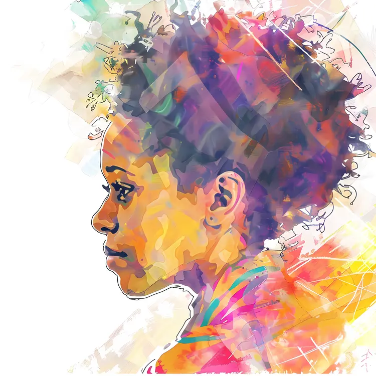 Colorful Child Portrait