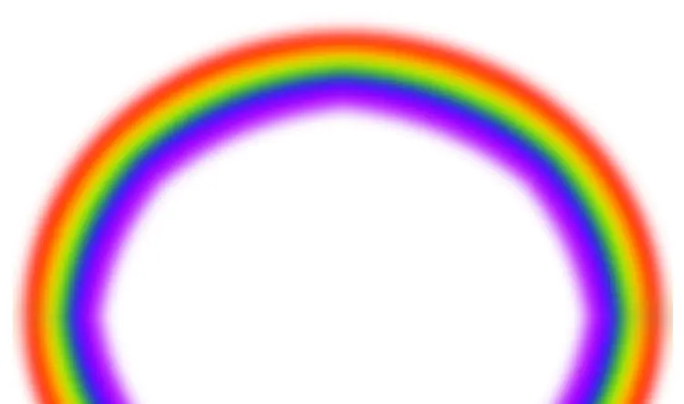 Colorful Rainbow Arc