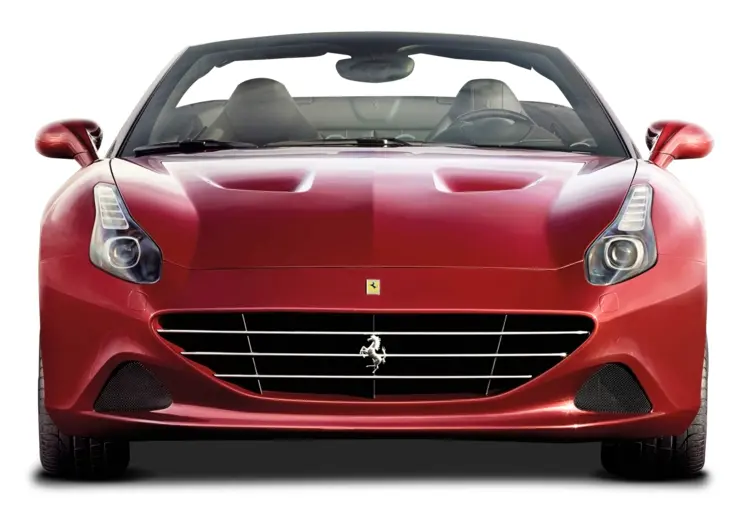 Red Ferrari California Convertible