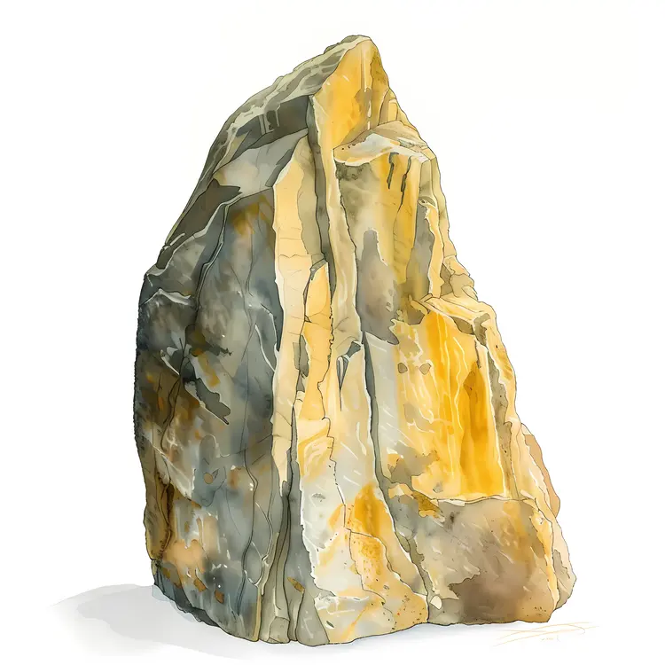 Yellow Rock Stone