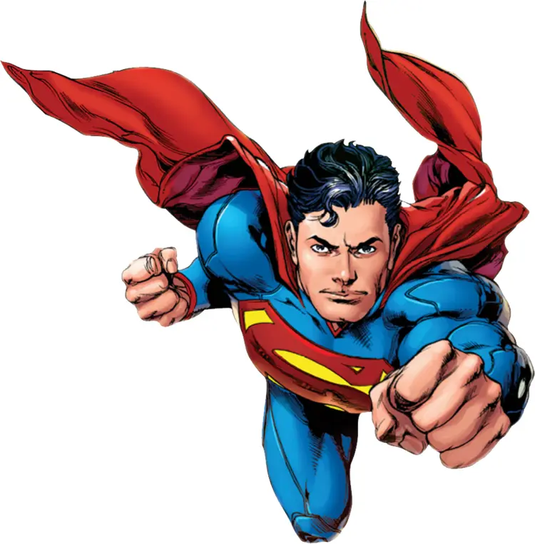 Superman Flying Forward