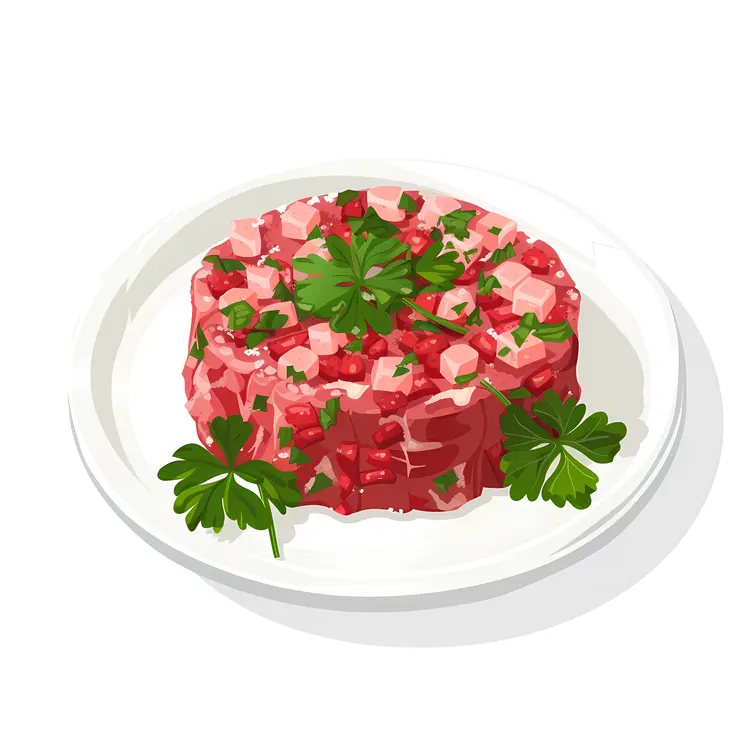Meat Tartare with Parsley