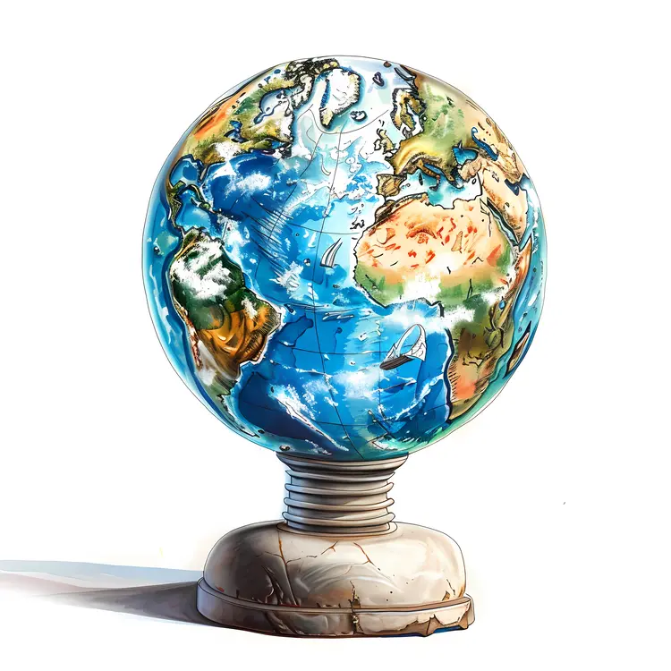 Globe on a Stand