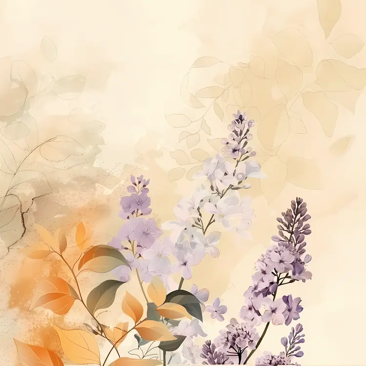 Delicate Purple Flowers