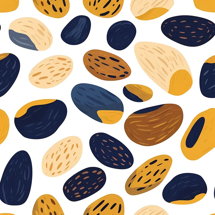 Pattern of Dried Fruits and Nuts
