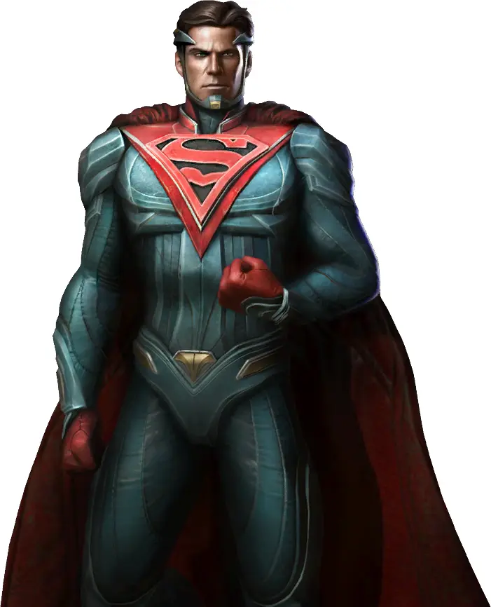Superman in Modern Suit