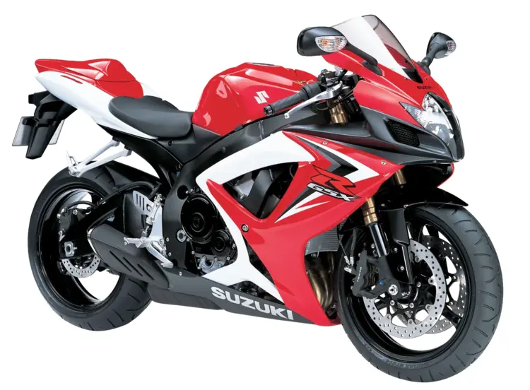 Red and White Motorcycle for Speed Enthusiasts