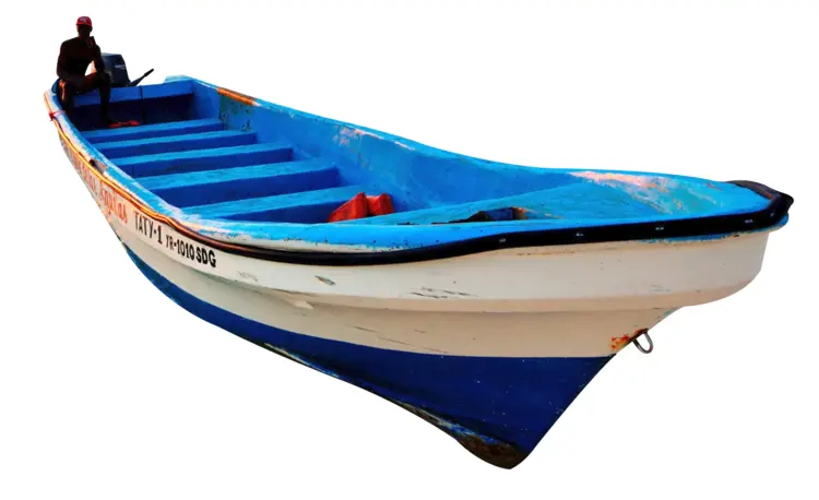 Large Motorboat for Fishing and Recreation