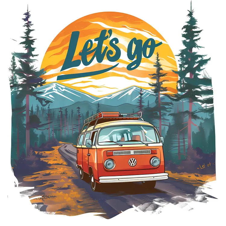 Let's Go Van in Forest
