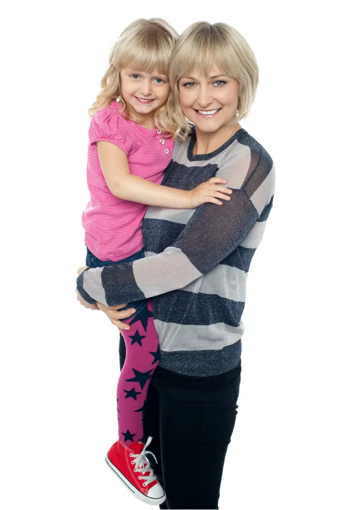Mother and Daughter Portrait