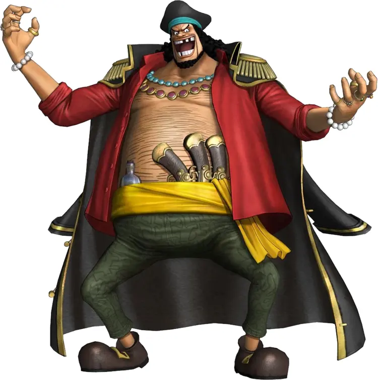 Pirate Character with Red Coat