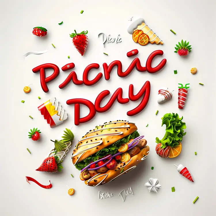 Colorful Picnic Day Celebration
