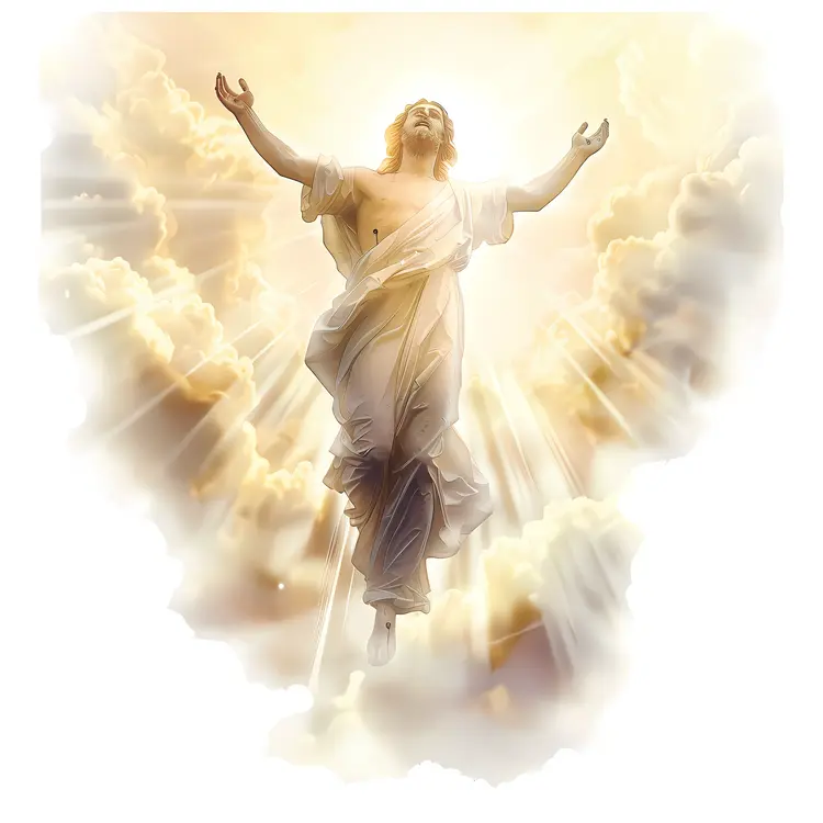 Jesus Ascension into Heaven
