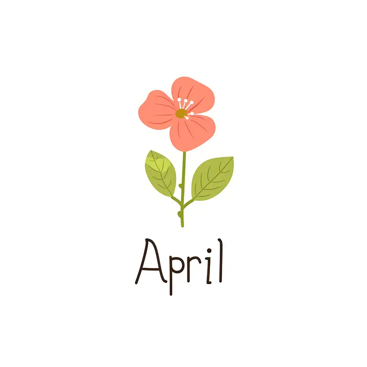 Pink Flower in April