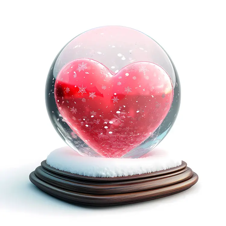 Heart Snow Globe