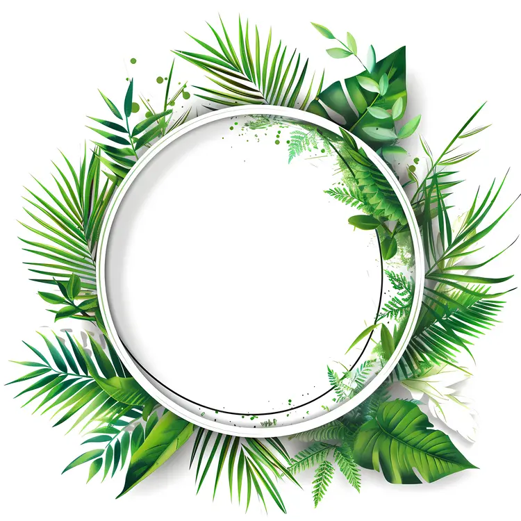 Fresh Greenery Wreath Decoration