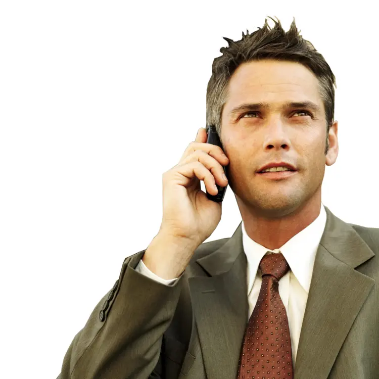 Businessman on Phone