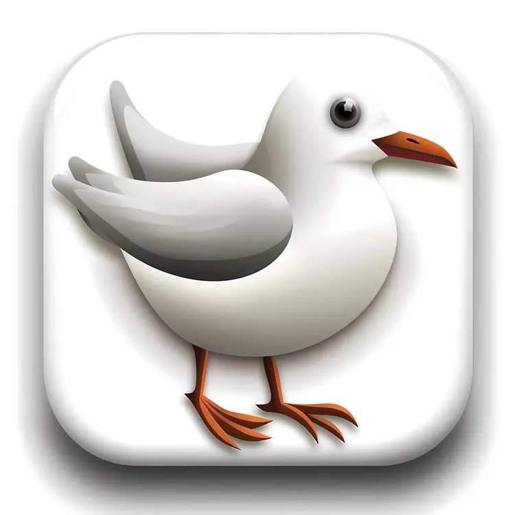 Cartoon Seagull