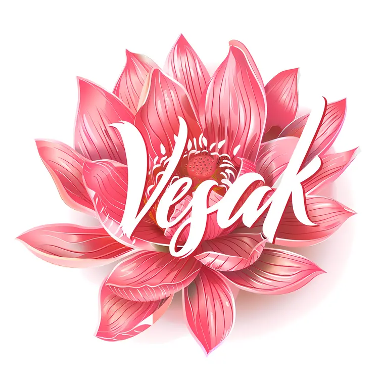 Pink Lotus Flower for Vesak