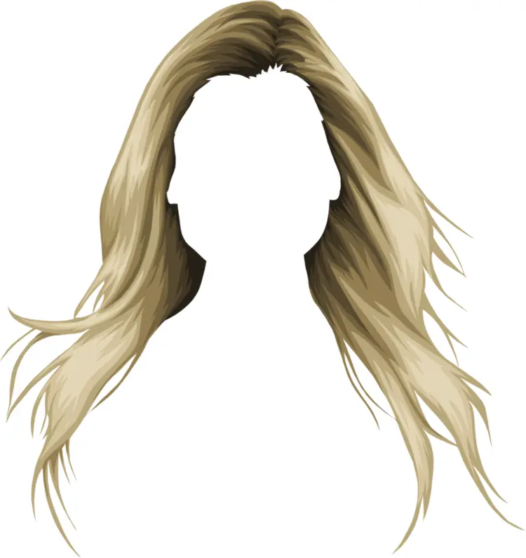 Blonde Hair Illustration