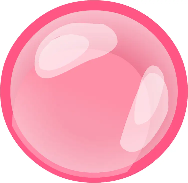Shiny Pink Bubble