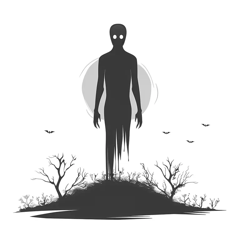 Mysterious Shadowy Figure