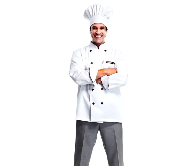 Chef Standing with Arms Crossed
