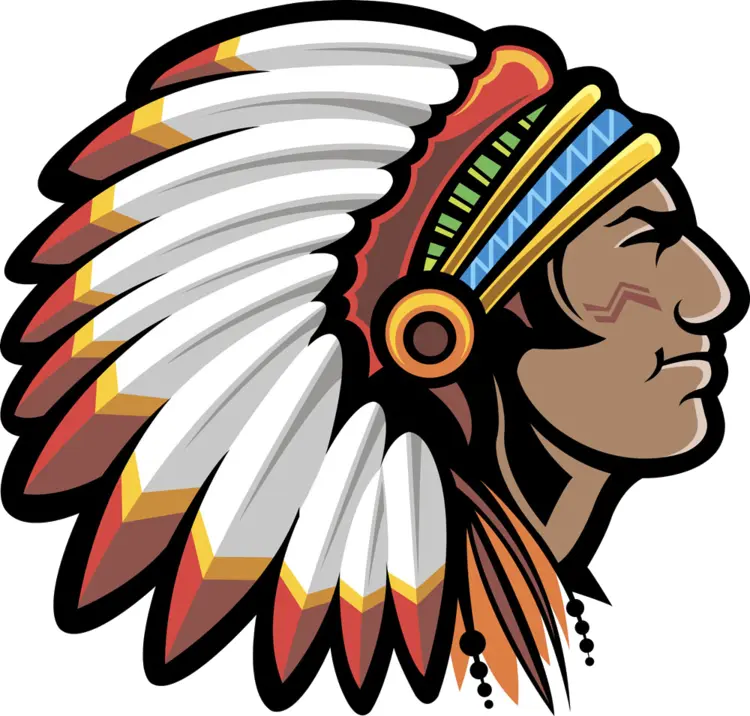 Native American Chief with Headdress
