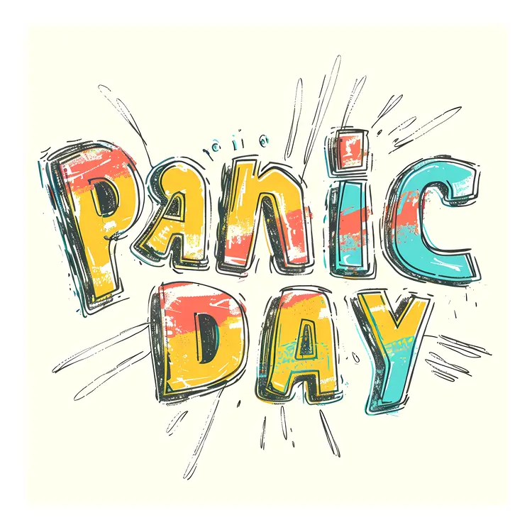 Panic Day Cartoon