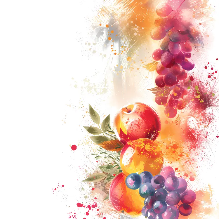 Colorful Fruit Illustration