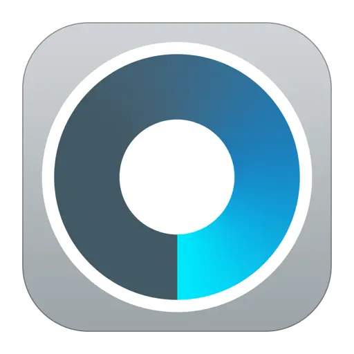 Blue Gradient Circle Icon