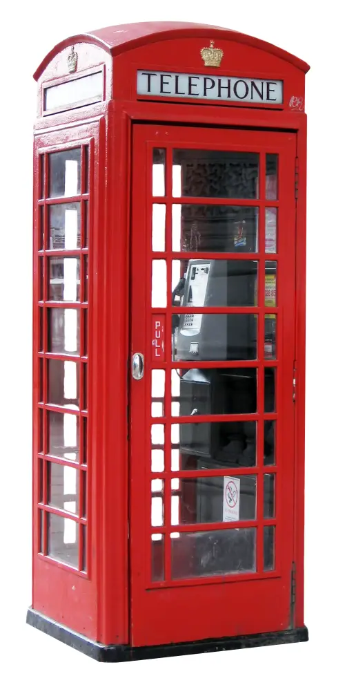 Classic Red Telephone Booth