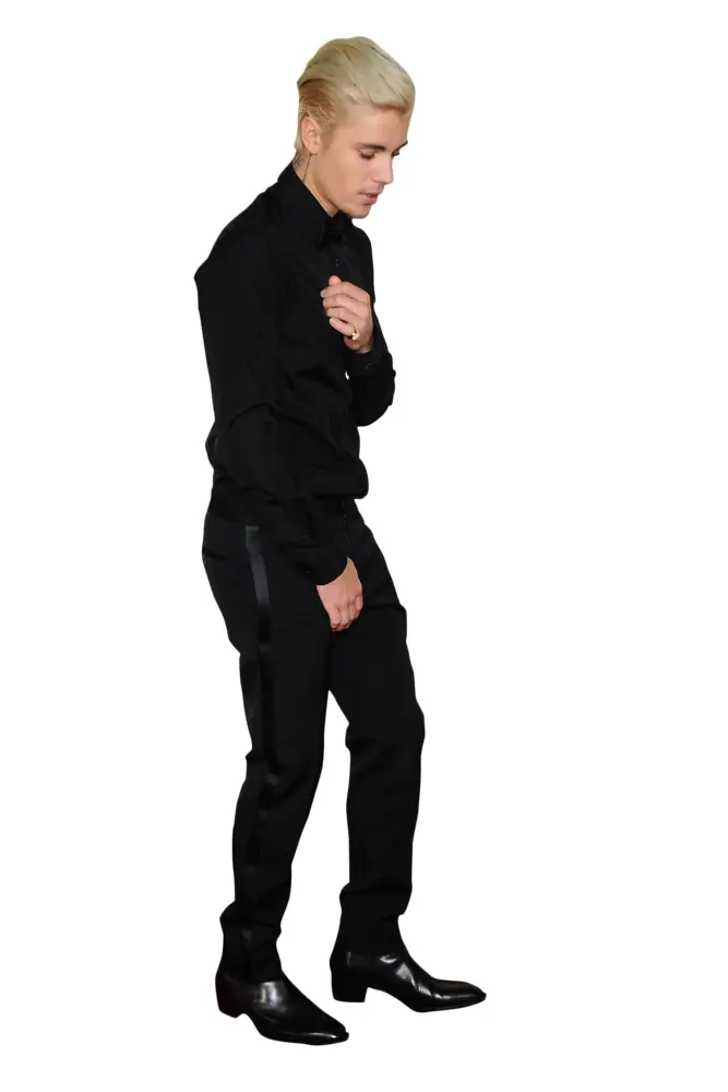 Person in Black Formal Outfit