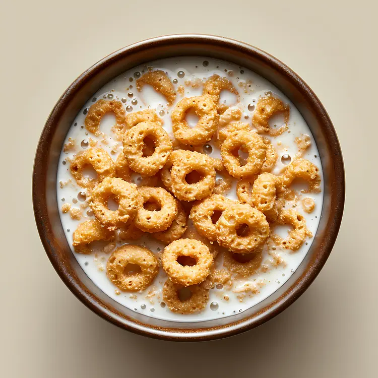 Bowl of Cereal with Milk