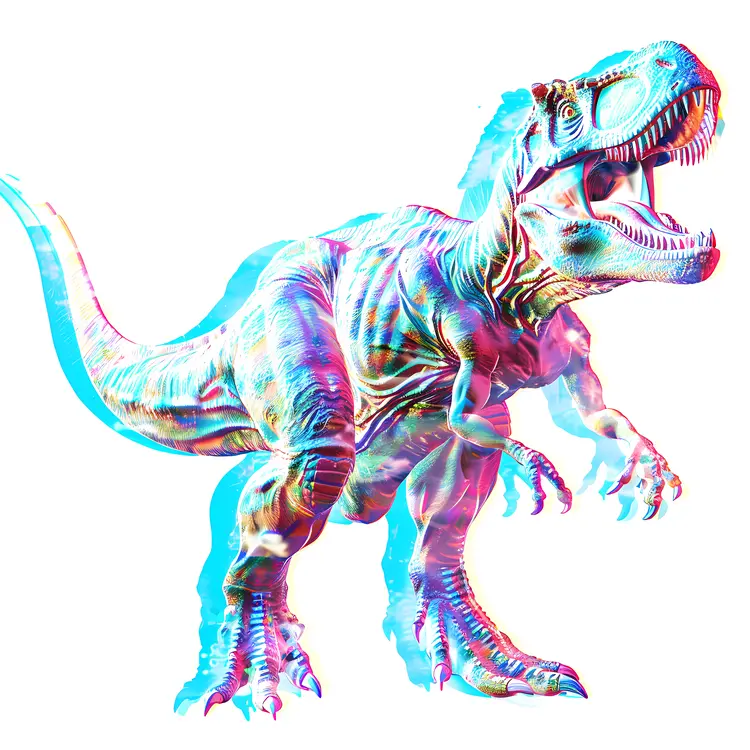 3D Holographic Dinosaur