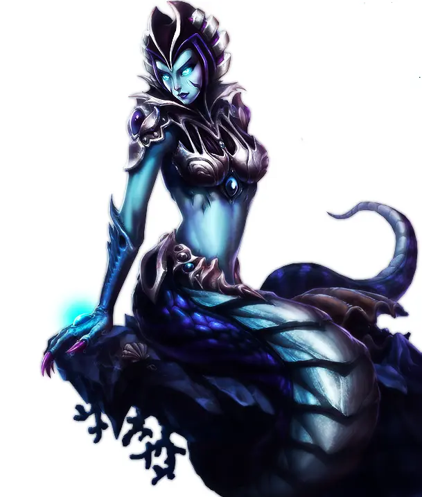 Blue Mermaid with Tail